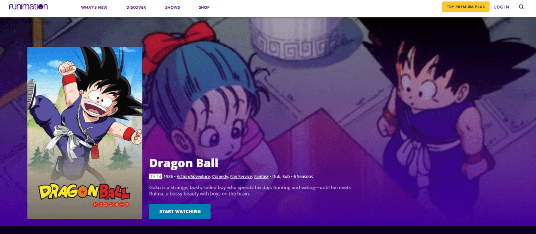 5 Best Places to Watch Dragon Ball Online -