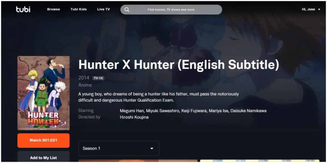 5 Best Places to Watch Hunter X Hunter Online: Free and Paid Streaming Sites  -