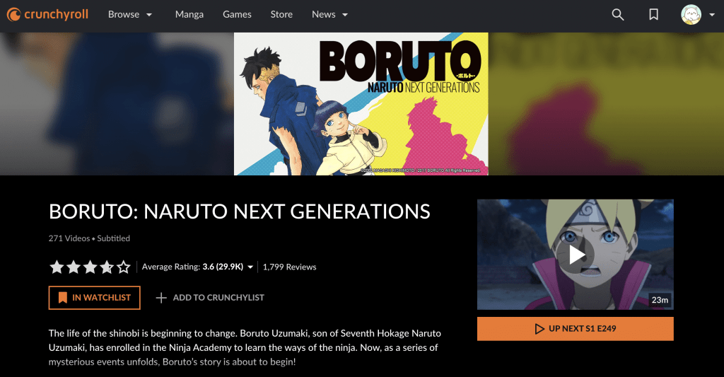 Boruto på Crunchyroll - Masashi Kishimoto, Scott / Shueisha, TV Tokyo, Pierrot