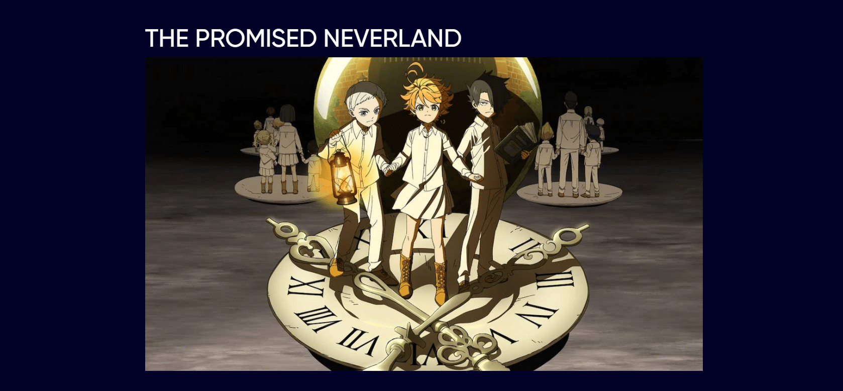 promised neverland preview on hbo max