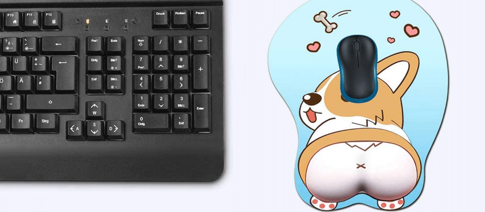 anime gifts corgi mouse pad