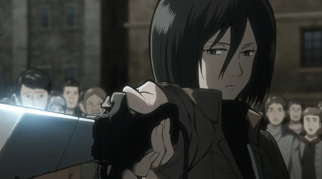 Mikasa from Attack on Titan - Hajime Isayama / Kodansha / Attack on Titan Production Committee 