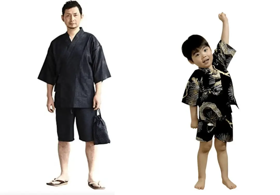 Examples of jinbei, as seen at ZenPlus