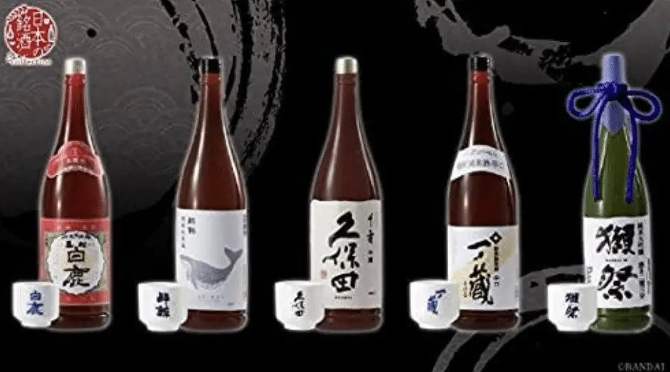 Types of sake, as found at ZenPlus