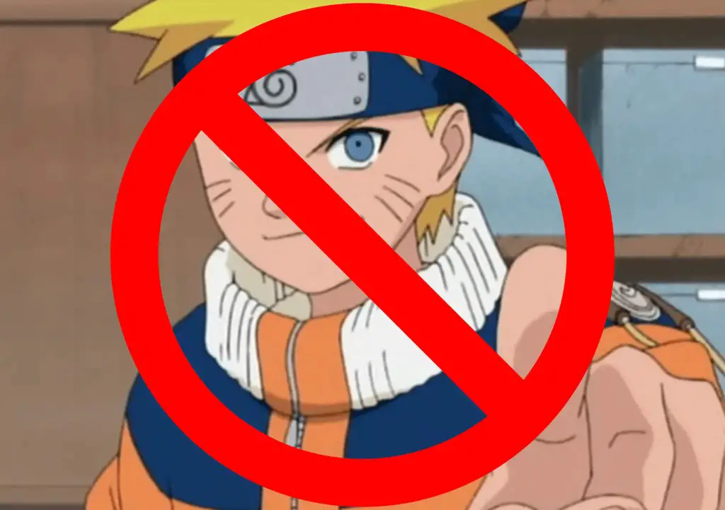 Seinen is not Naruto (Naruto on Crunchyroll - Masashi Kishimoto/ Shueisha), created at NoDoNot.com.