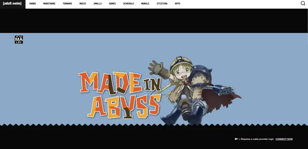 Made in Abyss at Adult Swim