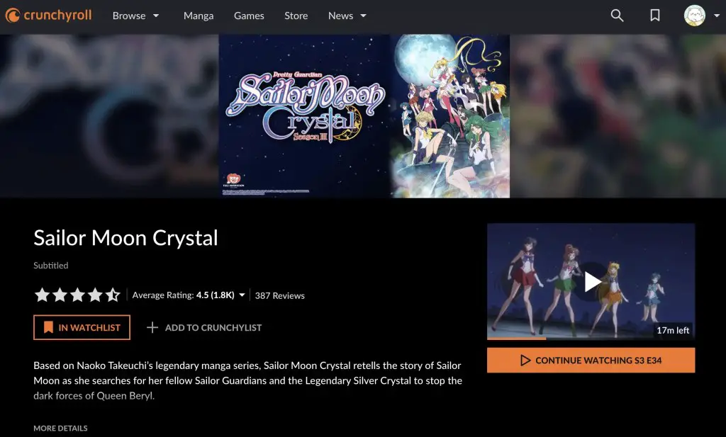 Sailor Moon Crystal on Crunchyroll