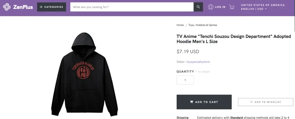 Heaven's Design Team hoodie at ZenPlus