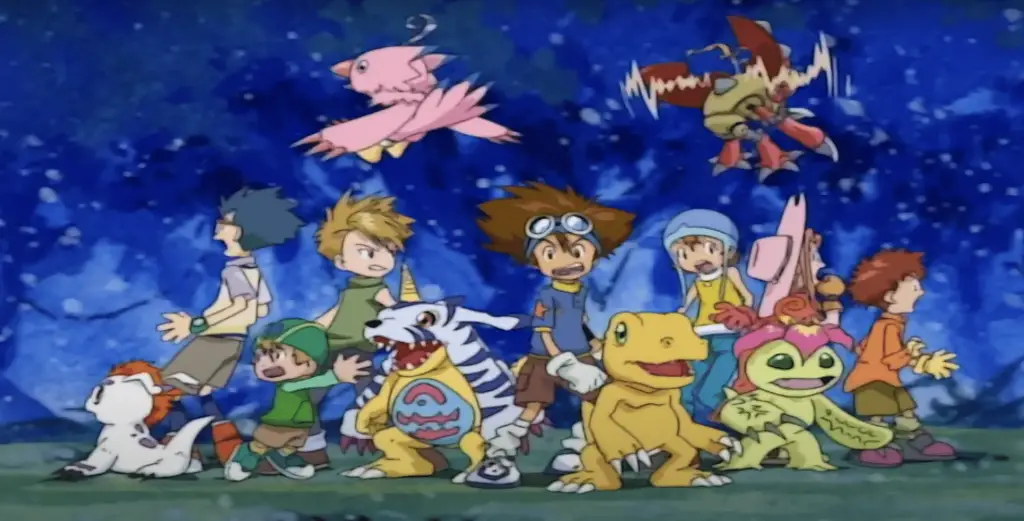 Digimon Adventure (1999) theme, on Toei Animation channel, YouTube - Akiyoshi Hongo, Toei Animation