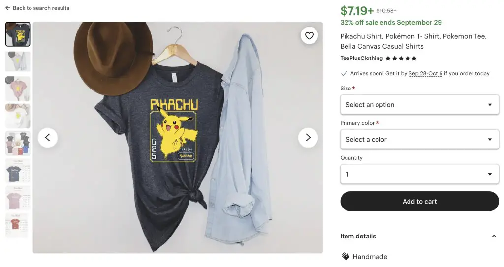 Pikachu computer font shirt at Etsy