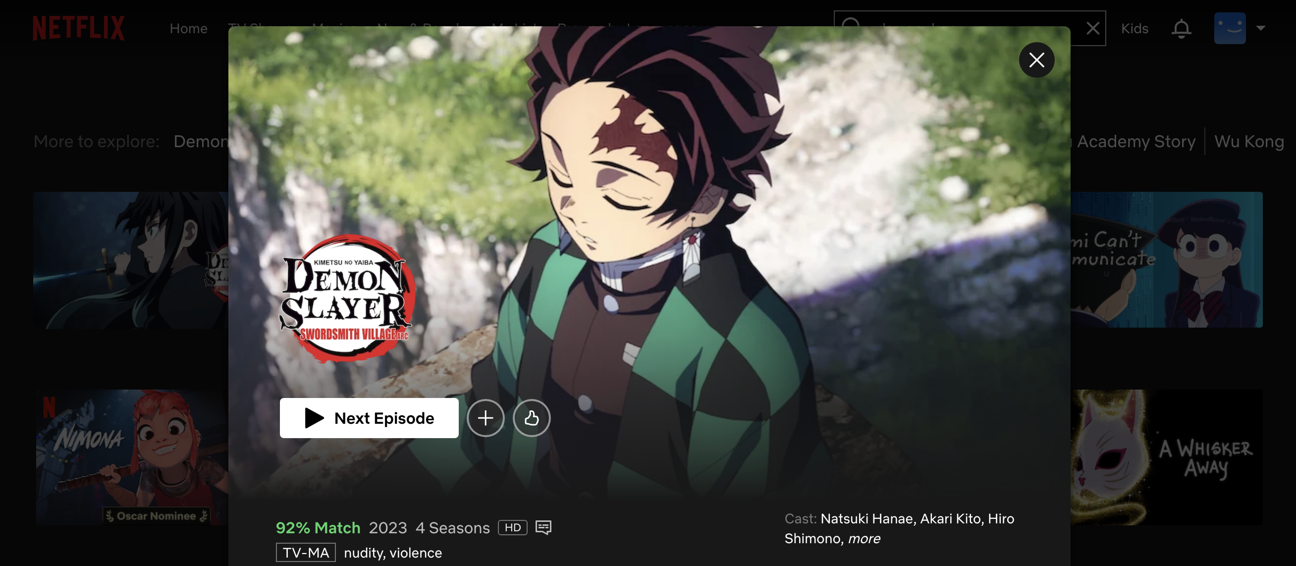 Is Demon Slayer on Netflix in 2026?