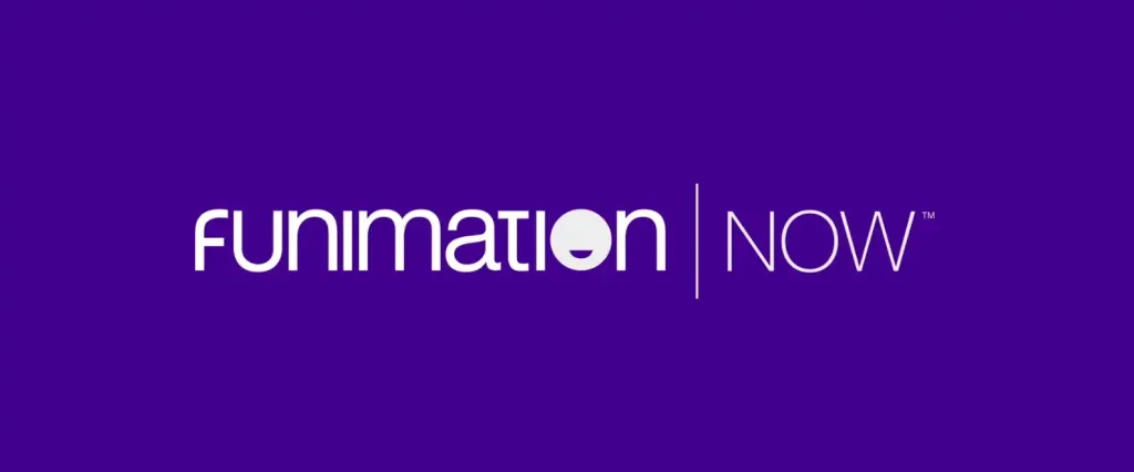 Funimation Now logo, as seen on the Crunchyroll website