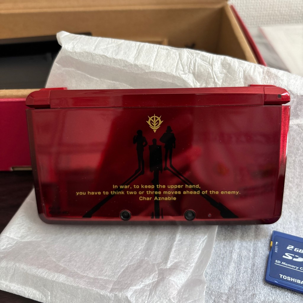 Char's Customized Nintendo 3DS - Photo by Limarc Ambalina