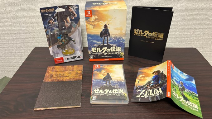 The Legend of Zelda: Breath of the Wild for Switch, Japanese Collector's Edition - Photo by Limarc Ambalina