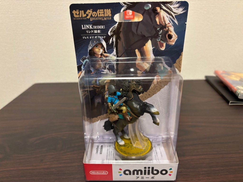 The Amiibo that comes with The Legend of Zelda: Breath of the Wild for Switch, Japanese Collector's Edition - Photo by Limarc Ambalina