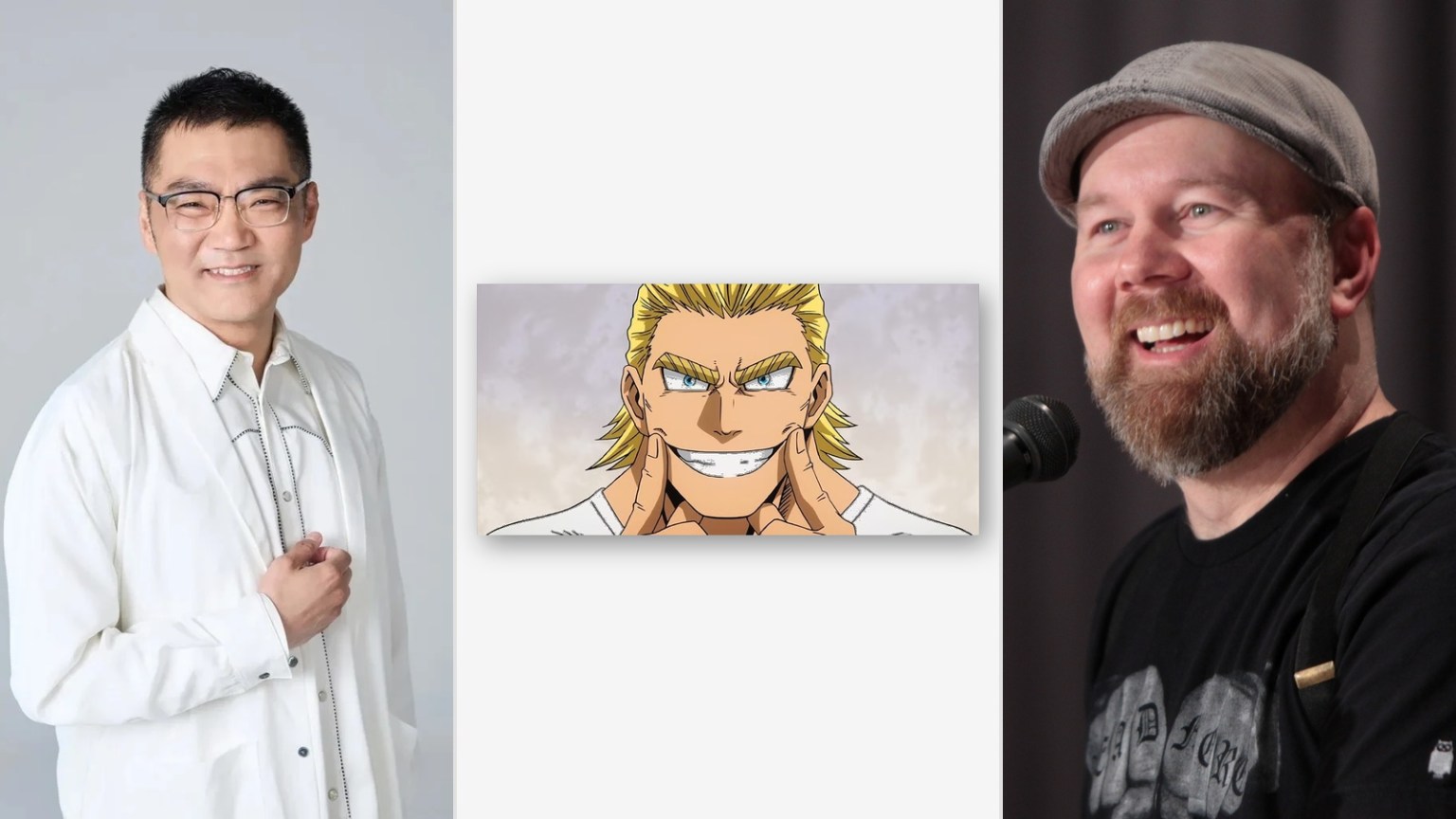 All Might’s Voice Actor in My Hero Academia: Kenta Miyake & Christopher ...