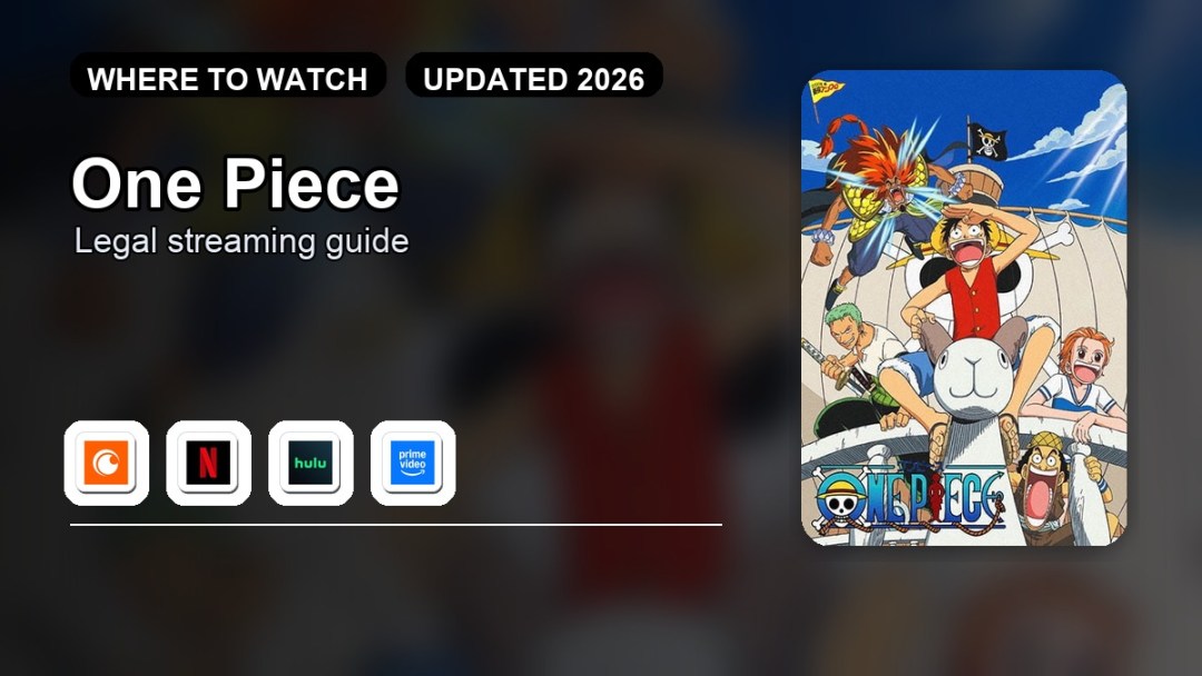 One Piece where to watch featured image