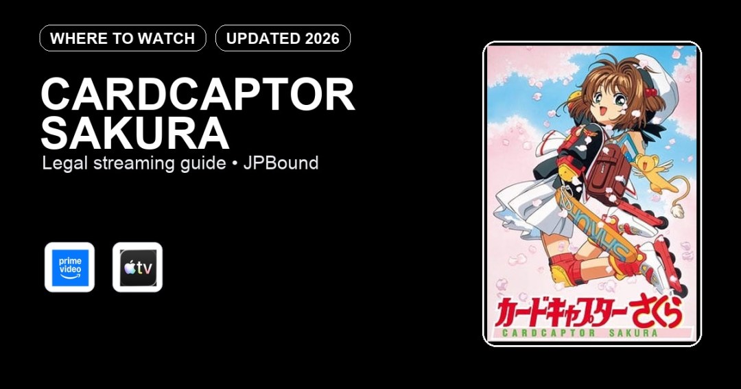 Cardcaptor Sakura where to watch anime streaming guide featured image