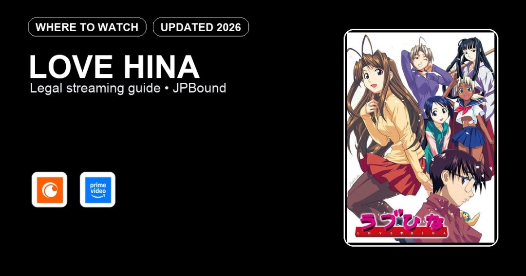 Love Hina where to watch anime streaming guide featured image