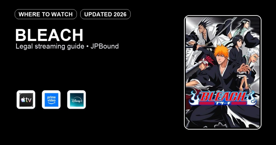 Bleach where to watch anime streaming guide featured image