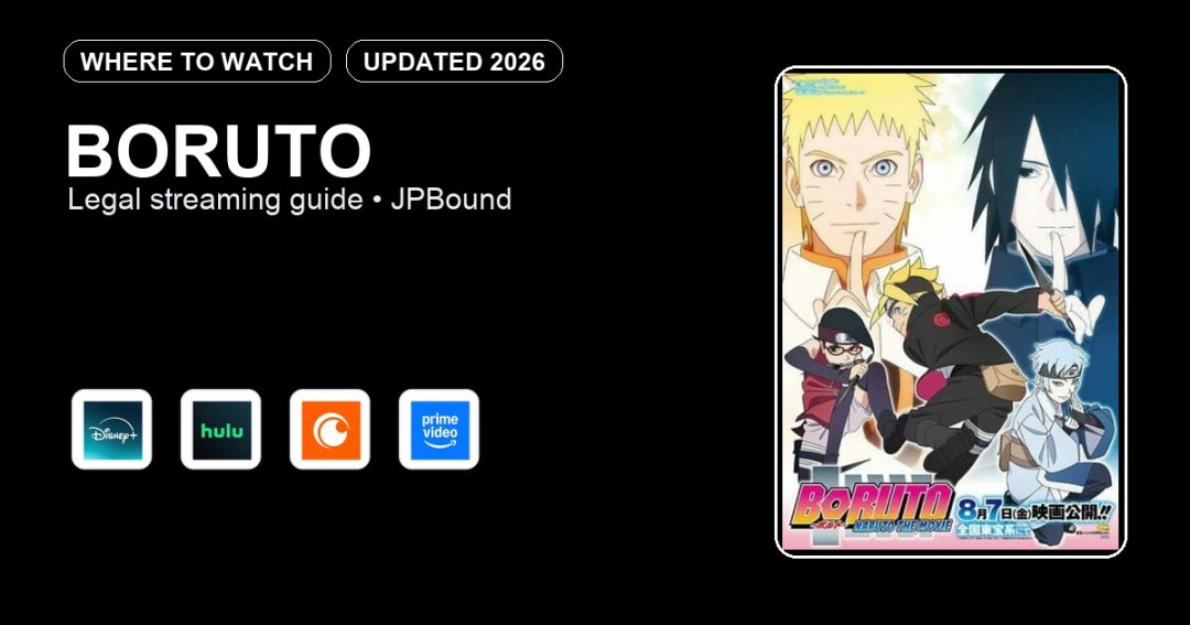 Boruto where to watch anime streaming guide featured image