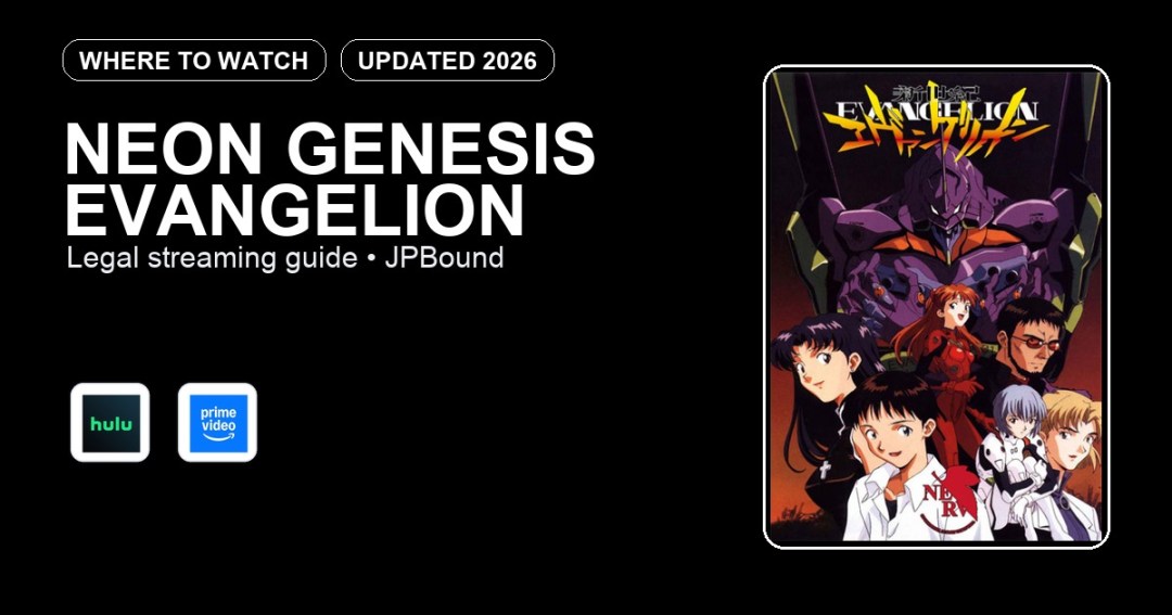 Neon Genesis Evangelion where to watch anime streaming guide featured image