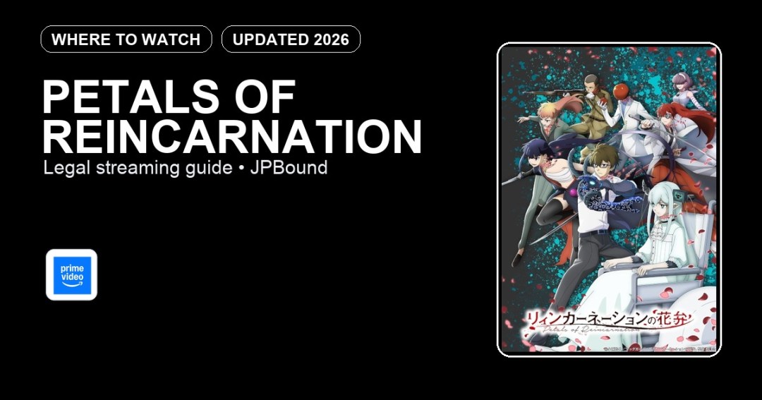 Petals of Reincarnation where to watch anime streaming guide featured image