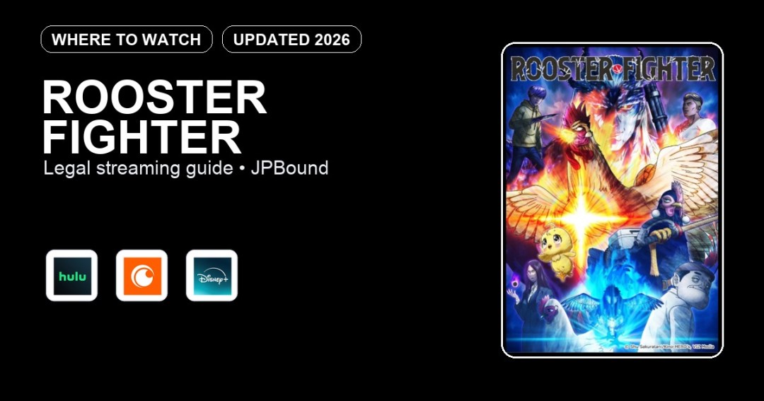 Rooster Fighter where to watch anime streaming guide featured image