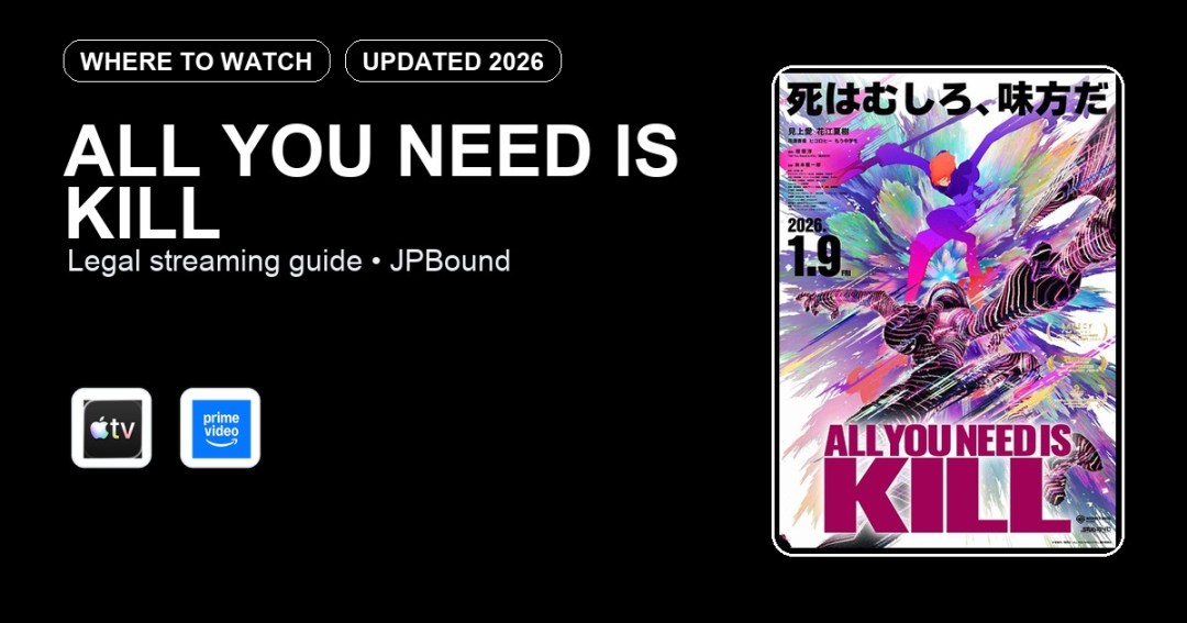 All You Need Is Kill where to watch anime streaming guide featured image