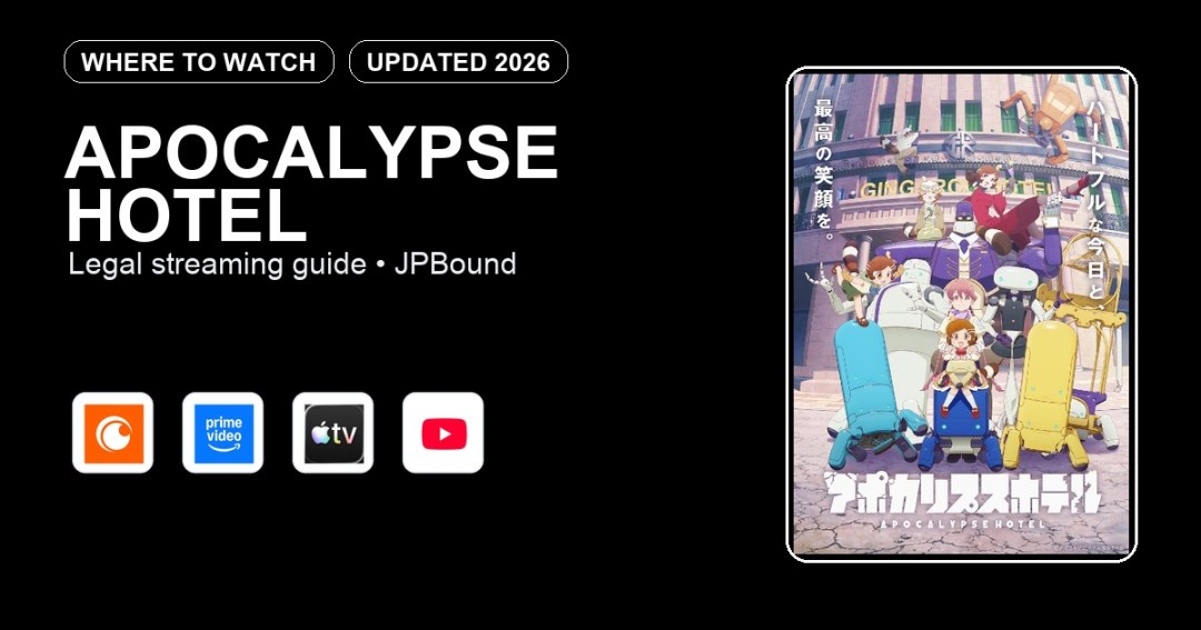 Apocalypse Hotel where to watch anime streaming guide featured image