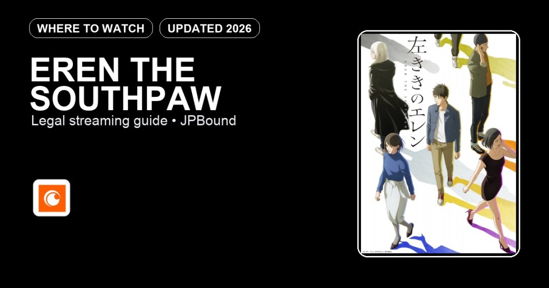 Eren the Southpaw where to watch anime streaming guide featured image