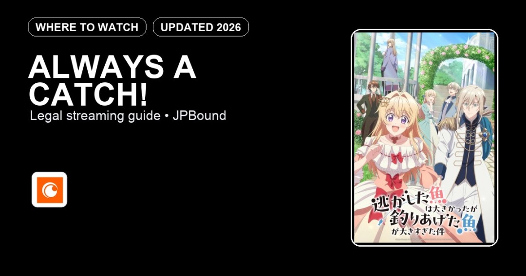 Always a Catch! where to watch anime streaming guide featured image