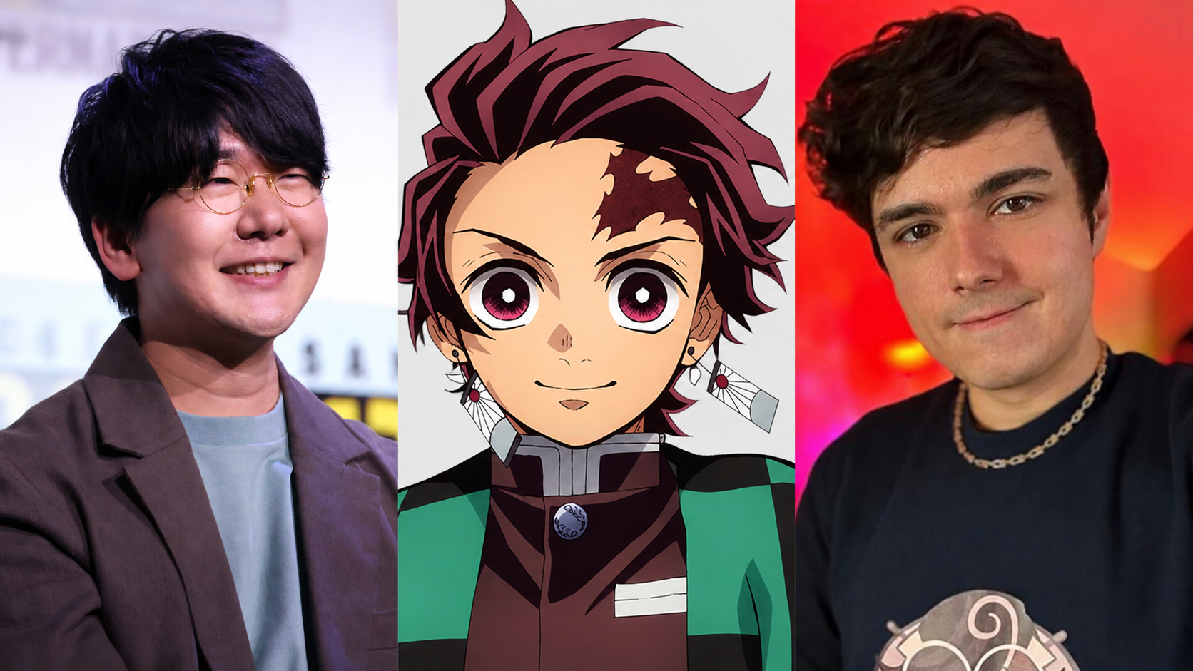 Tanjiro Kamado Voice Actor in Demon Slayer: Natsuki Hanae &amp; Zach Aguilar