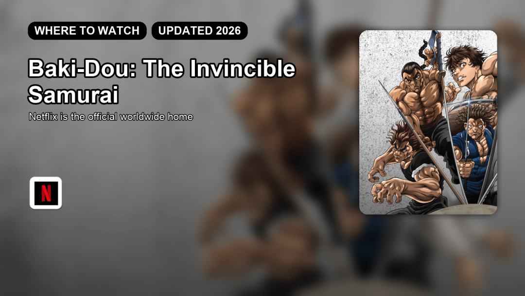 Where to Watch Baki-Dou: The Invincible Samurai Online (Updated 2026)