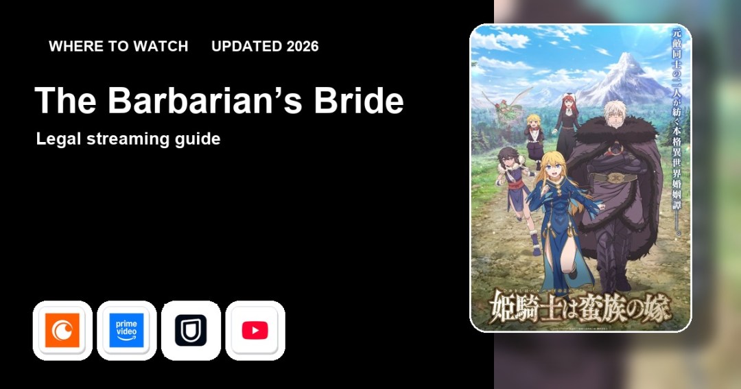 Where to watch The Barbarian’s Bride online updated 2026 featured image