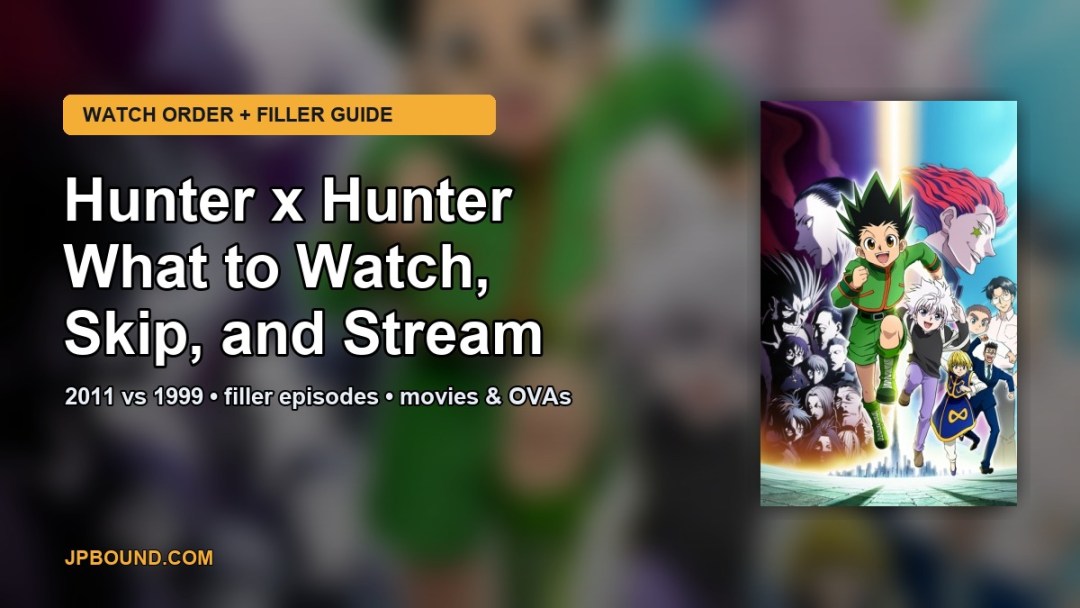 Hunter x Hunter watch order and filler guide featured image