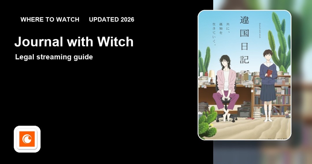 Where to watch Journal with Witch online updated 2026 featured image