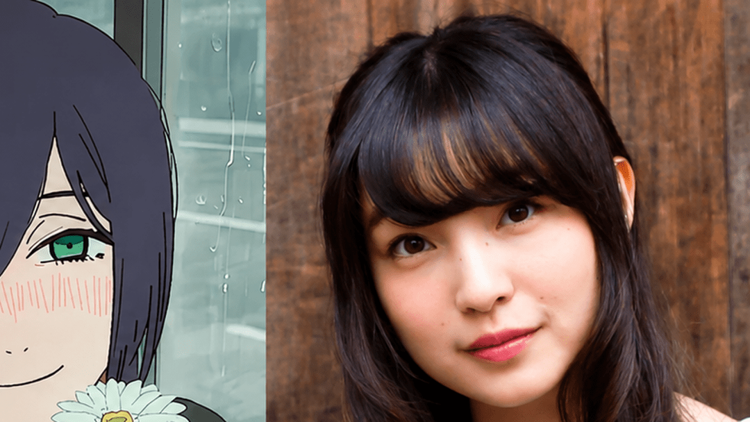 Reze and Japanese voice actor Reina Ueda in a clean 16:9 featured image crop for JPBound