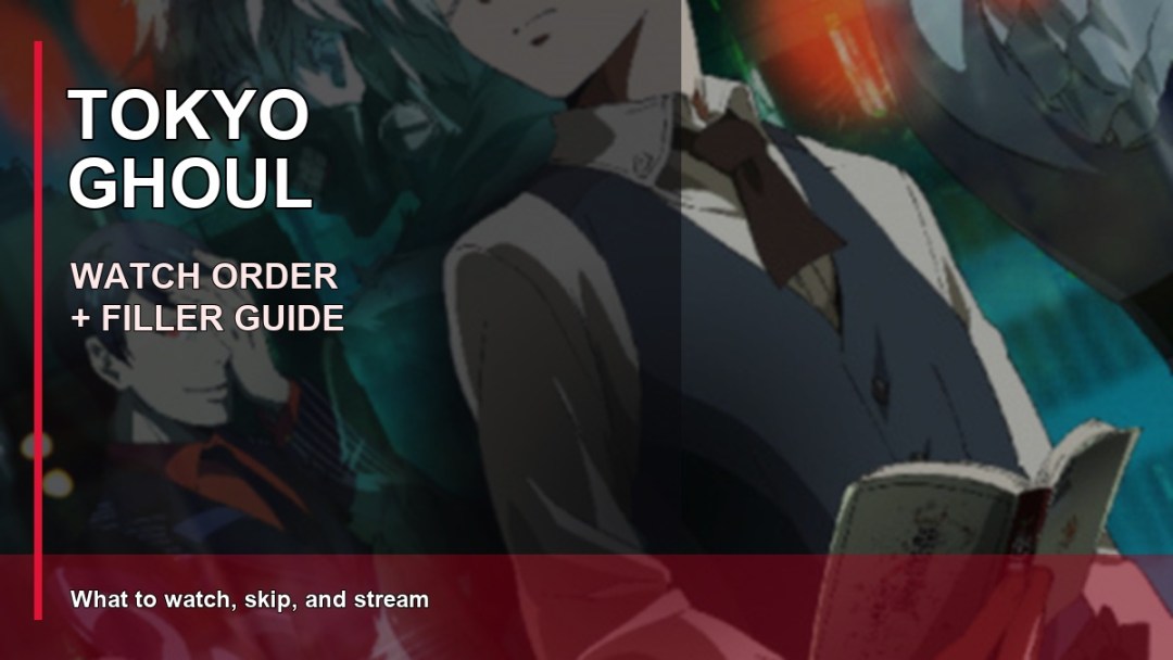 Tokyo Ghoul watch order and filler guide featured image