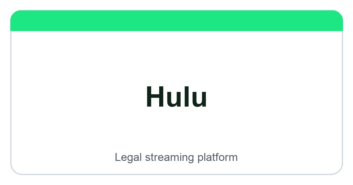 Hulu logo image