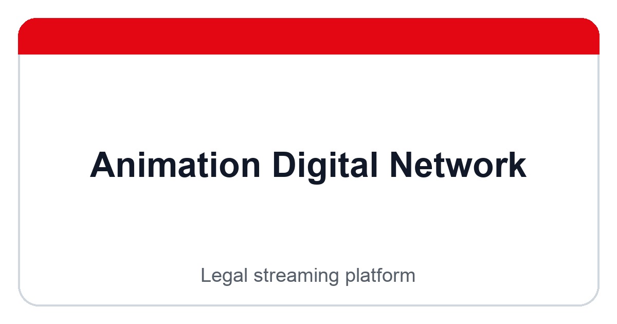 Animation Digital Network logo image