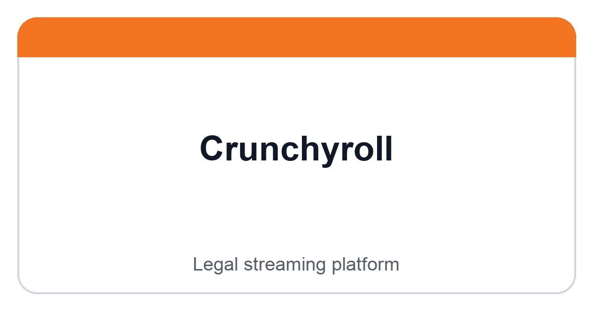 Crunchyroll logo image