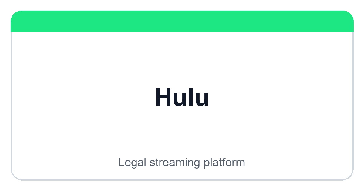 Hulu logo image