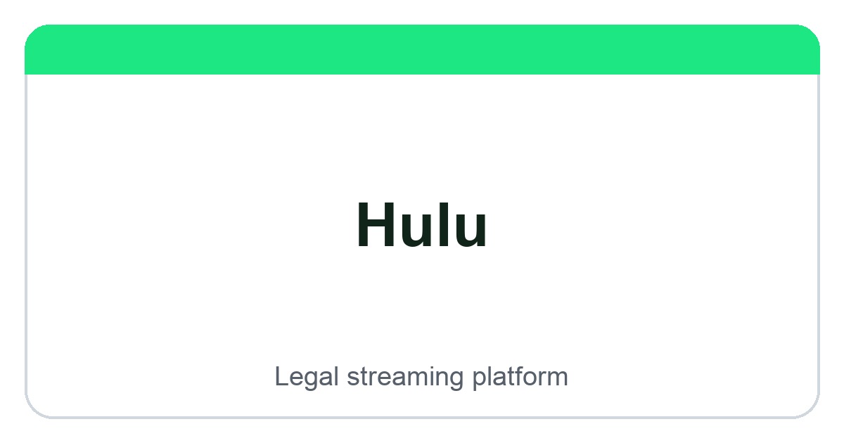 Hulu logo image