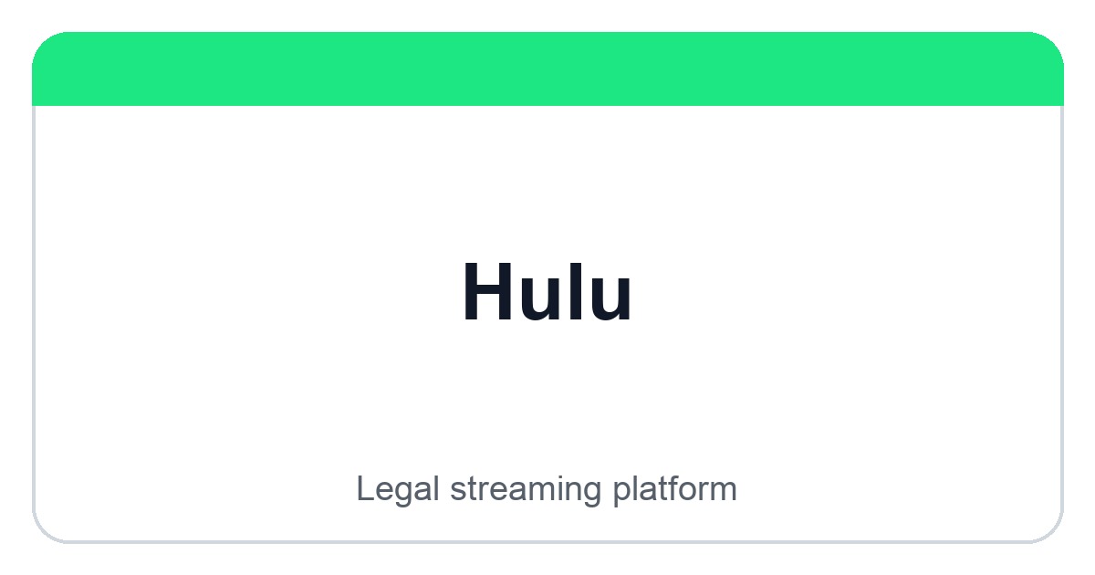 Hulu logo image