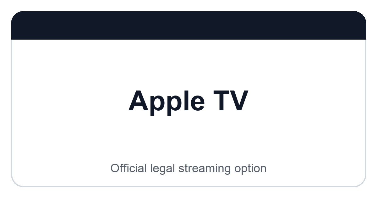 Apple TV quick-link image