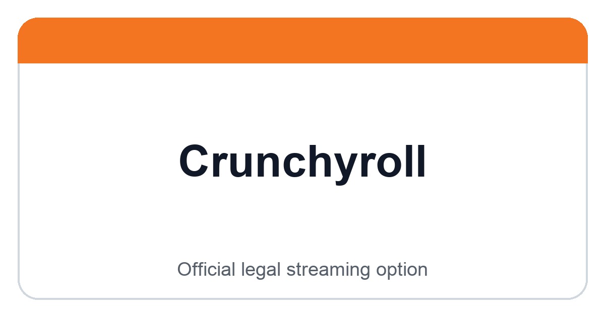 Crunchyroll quick-link image
