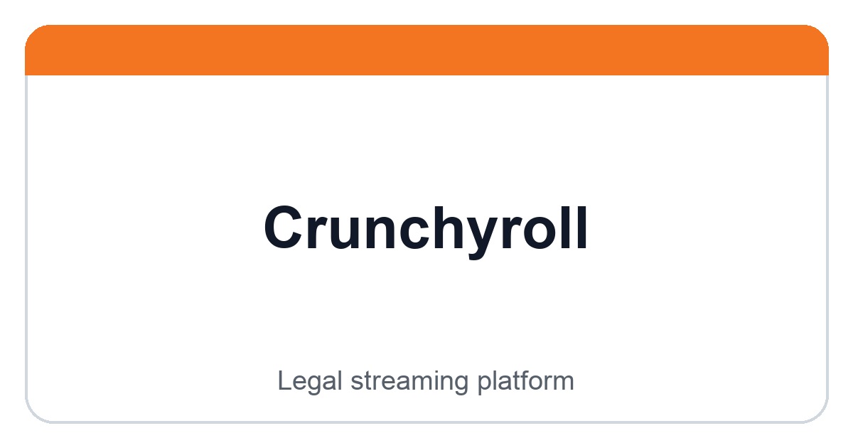 Crunchyroll logo image