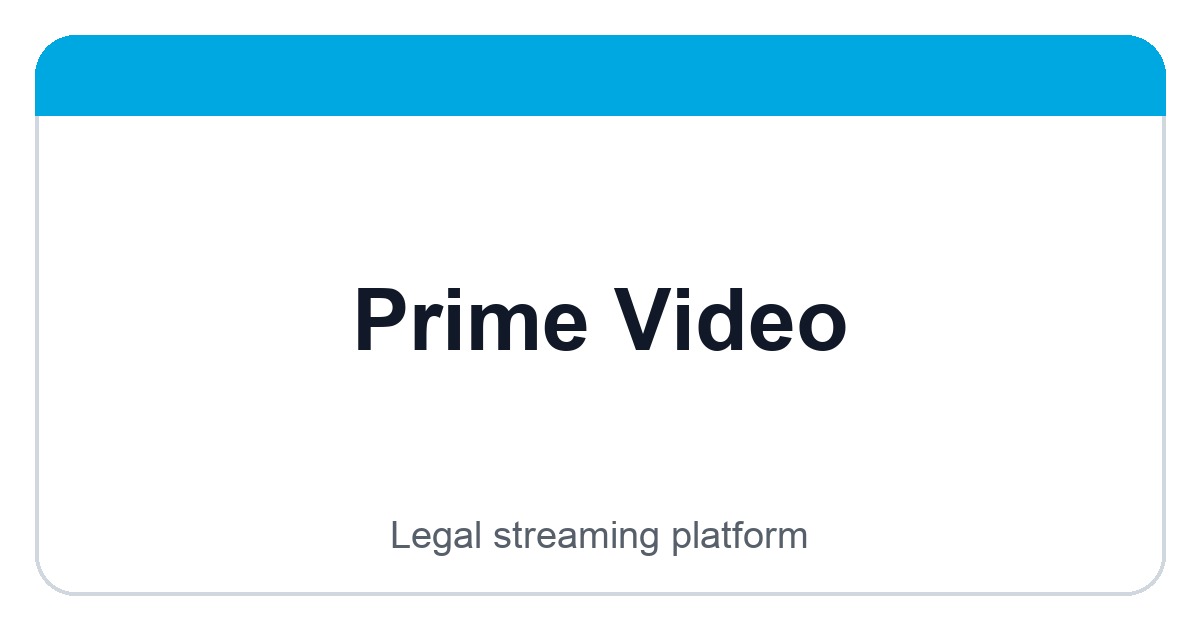Prime Video logo image