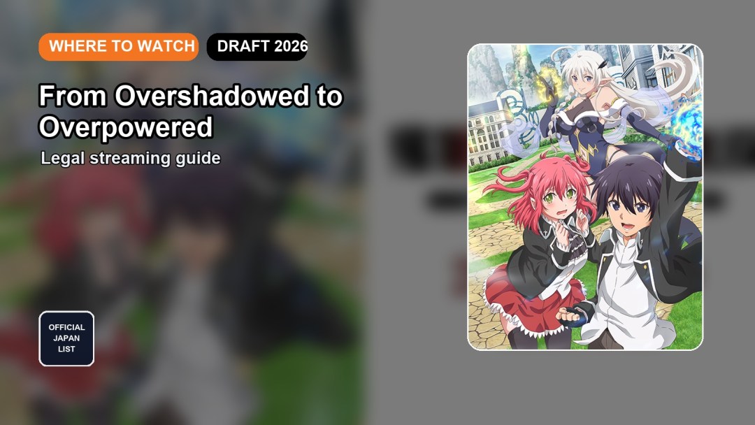 Where to Watch From Overshadowed to Overpowered Online in 2026 featured image